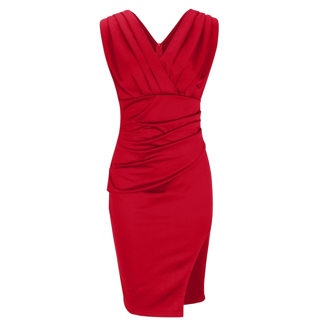 Elena | Fitted with Neckline and Slits