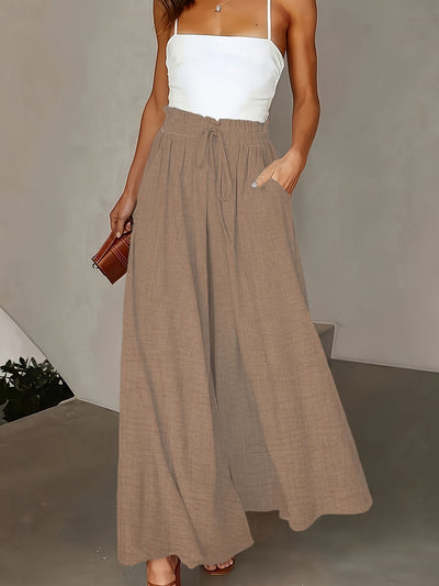 Isla™ – Elegant High-Waist Wide Leg Pants