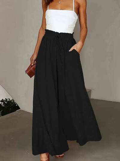 Isla™ – Elegant High-Waist Wide Leg Pants