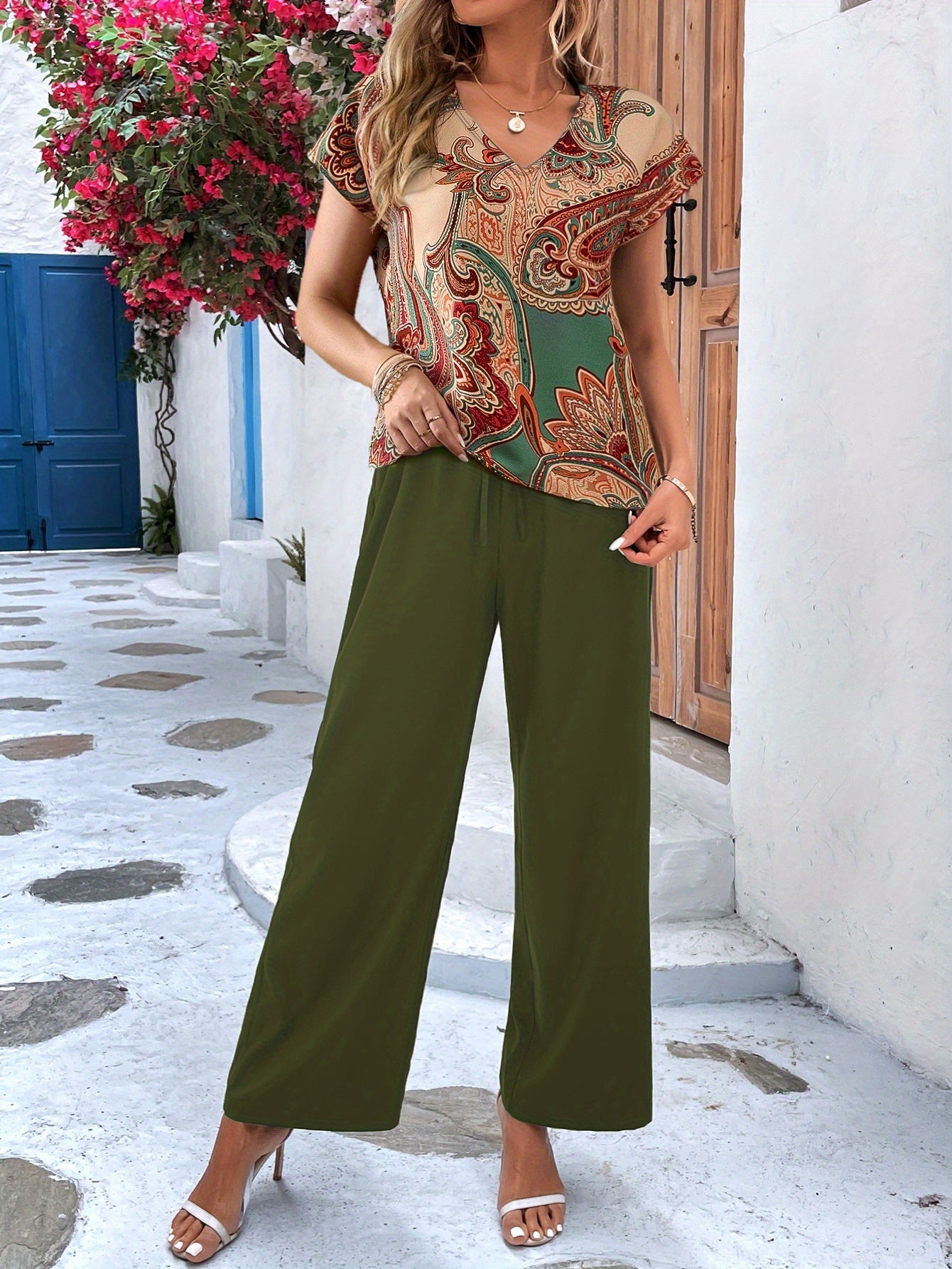 Camila™ – Floral Escape Two-Piece Set