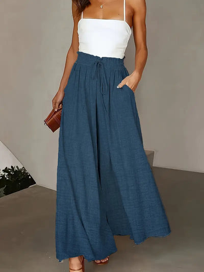 Isla™ – Elegant High-Waist Wide Leg Pants