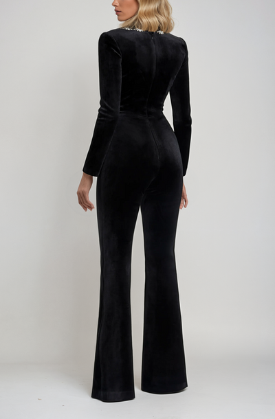 Kilana™ - Elegant Embellished Jumpsuit