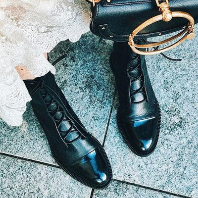 ALTHEA™ - Lace-Up Ankle Boots