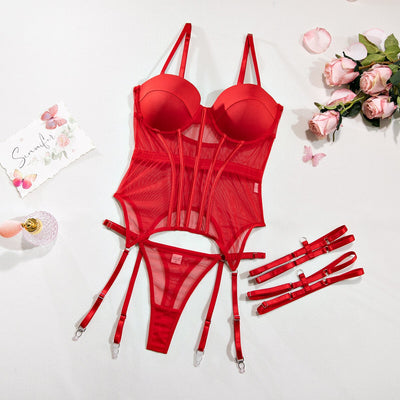 Adelaine™ - Cutout Bodysuit Lingerie
