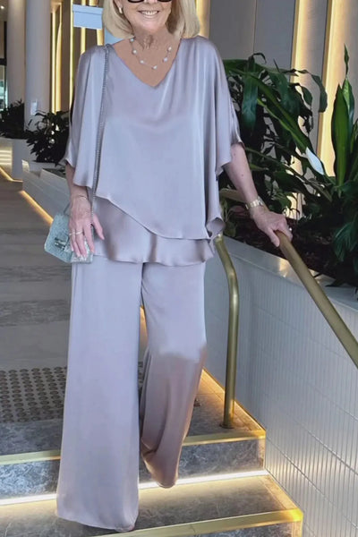 Martha™ - Effortless Wide-Leg Set