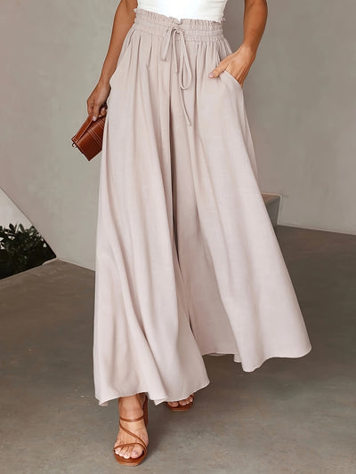 Isla™ – Elegant High-Waist Wide Leg Pants