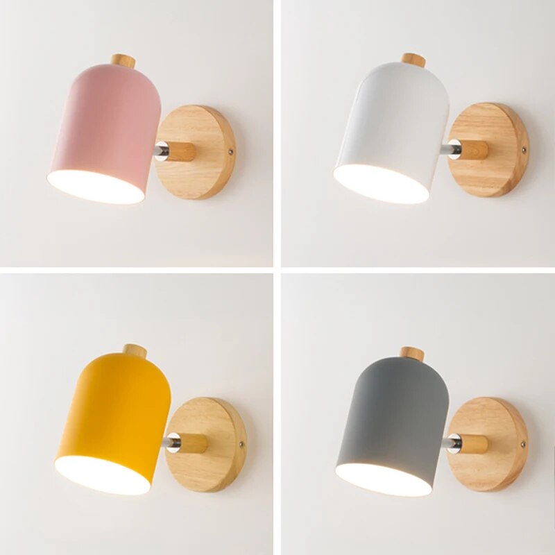 LumoLight | Cute Wooden Wall Hanging Lamp