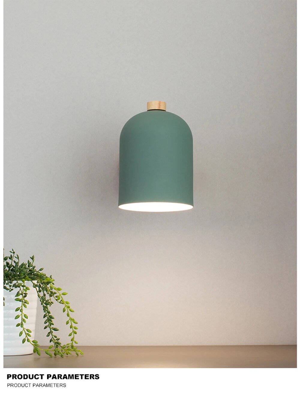 LumoLight | Cute Wooden Wall Hanging Lamp