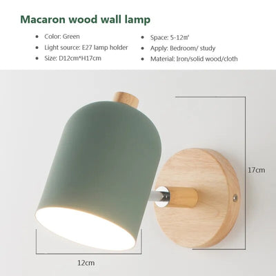 LumoLight | Cute Wooden Wall Hanging Lamp
