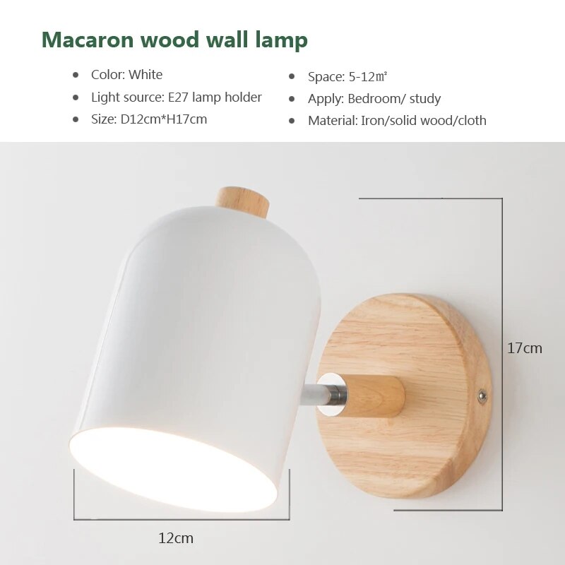 LumoLight | Cute Wooden Wall Hanging Lamp